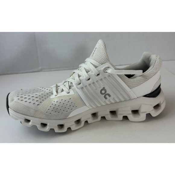 On Cloud Cloudswift Sneakers Glacier White Lace Up Running Shoes Women's 7.5 - Picture 11 of 13